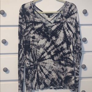 Rock & Republic tie dye blouse, size XL